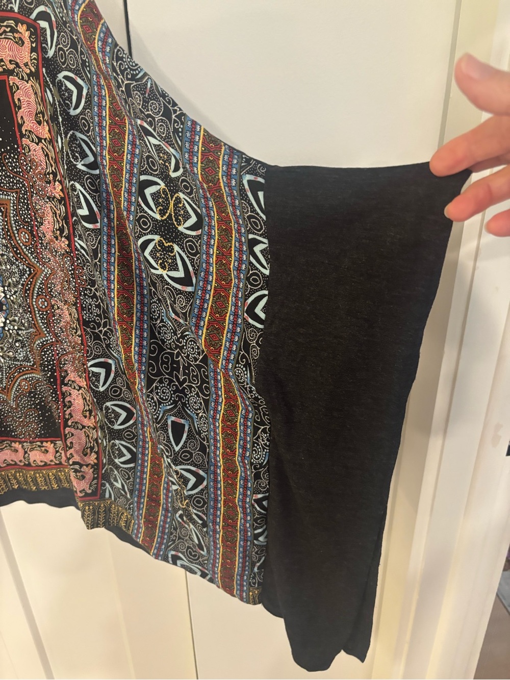 Desigual HINDU PONCHO T-SHIRT - Picture 8 of 10